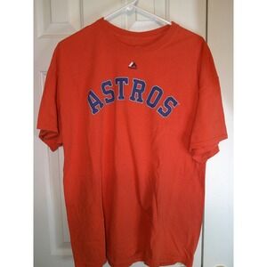Vintage Majestic Houston Astros Bregman Jersey‎ T-Shirt MLB Baseball XL